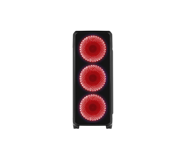NATEC Genesis Titan 750 USB 3.0 z oknem czerwone podswietlenie NPC-1125 - 414018 - zdjęcie 2